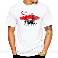 Mens Tshirts Style Swag Men Istanbul Turkey Black Ringer Cotton Tshirt Men Clothing