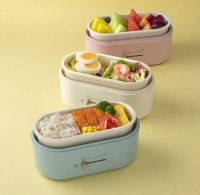 PIN BRUNO Lunchbox Warmer - BZKC01 กล่องข้าวไฟฟ้า ปลั๊กไทย กล่องข้าวไฟฟ้า พกพา ปิ่นโตไฟฟ้า ปิ่นโต