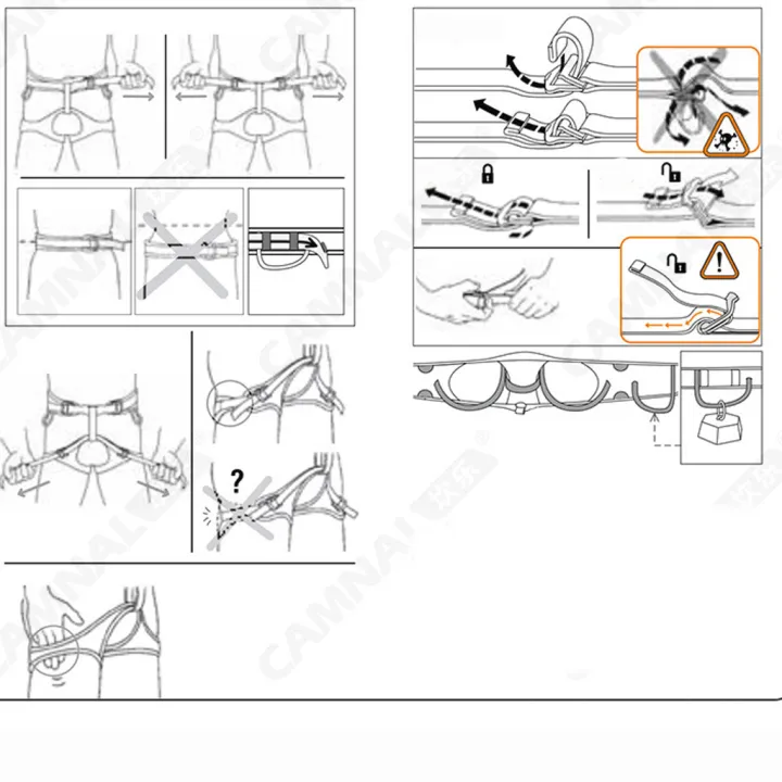 zyaire-ปีนเขาเข็มขัดนิรภัยใส่เทียมต้นไม้ปีนเขา-rappelling-equip