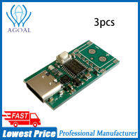 【Agoal】3Pcs ZY12PDN PD DC DecoyการตรวจจับType-C PD2.0 3.0 Fast Chargingโมดูลทริกเกอร์Polling HIDโมดูลเขียนโปรแกรม5A 100W