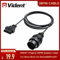 2023 VIDENT Original 38Pin 16Pin OBD2อะแดปเตอร์วินิจฉัยสำหรับ Benz 38 Pin Connector ทำงานบน ISmart800Pro Bt