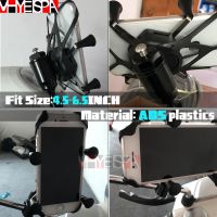 For Yamaha MT09 MT-09 FZ-09 FZ-1N FZ-1S FZ-6N FZ800 Metal Motorcycle Rearview Mirror Cell Phone Holder navigation bracket