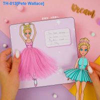 ☈❁ Doug change ballet theatre girl outfit quiet books fancy kindergarten handmade diy toys