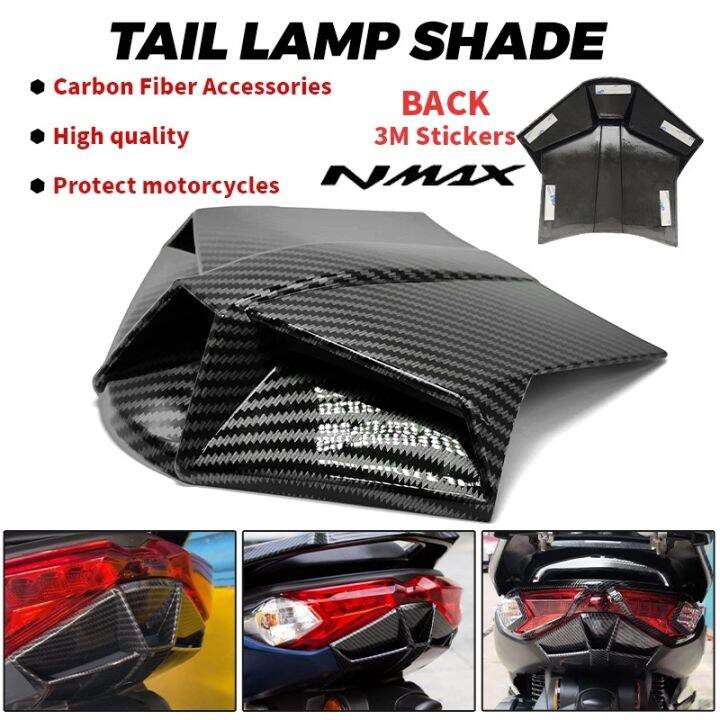 Yamaha NMAX V2 Tail Light Lower Cover Carbon / Rear Tail Lamp Garnish