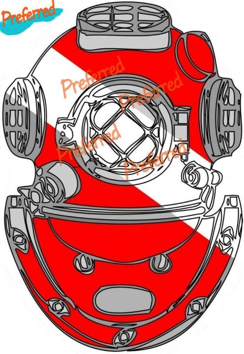 สติ๊กเกอร์ลายหัวกะโหลกพีวีซีกันน้ำสำหรับดำน้ำลึกลงไปดำน้ำลึกลงไปดำน้ำดูปะการังธงรถบรรทุกรถบรรทุกถ้วยเรือคายัคแล็ปท็อปหมวกนิรภัยดำน้ำกล่องเครื่องมือ