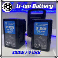 Li-ion Battery  V lock 14.8V 300W  USB output 5V-2.4A Lithium Ion battery for  Broadcast camera or LED light or monitorLi-Ion แบตเตอรี่ V ล็อค 14.8V 300W เอาต์พุต USB 5V-2.4A แบตเตอรี่ลิเธียมไอออนสำหรับกล้องออกอากาศหรือไฟ LED หรือจอภาพ