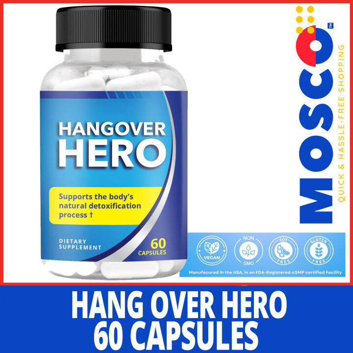 Hangover Hero - Advanced Post-Drinking Recovery - Replenishes ...