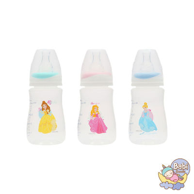 Pureen ขวดนมคอแคบ เจ้าหญิง Princess ขวดนม PP พร้อมจุกนม Anti-Colic ขนาด 4oz.