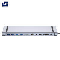 SPH 11-In-1 Type-C Docking Station Multi-Functional Notebook Expansion Card Type-C Hub Splitter Multiport Adapter