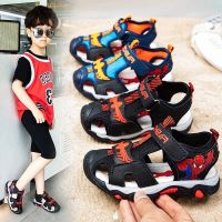 COD DSGRTYRTUTYIY New Kids Boy Sandals Children Students School Sandal Shoes Disney Spiderman Soft Anti-slip Sole