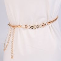 【CW】 Women 39;s Lady Belts 2021 Fashion Beautiful Belts Metal Chain Style Belt Body Chain Dress Waist Belt Ladies Women 39;s Mode