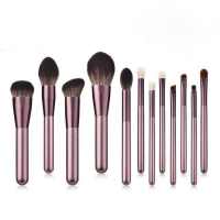 ชุดแปลงแต่งหน้า แปรงแต่งหน้า H15 brush set เซต12ชิ้น พร้อมกระเป๋า แปรงปัดแก้ม แปรงไฮไลท์ แปลงแต่งหน้า Make up brush fancy (สีแปรงคลาสสิค แปงแต่งหน้า แปรงปัดแก้ม แปรงแต่งหน้าขนนุ่ม