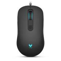Rapoo V185ชุดคีย์บอร์ดและเมาส์แบบมีสาย104-Key Mechanical สำหรับการเล่นเกม,ระบบแบ็คไลท์ผสมสี Cool,Wearproof Black