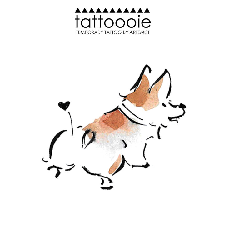 19 Corgi tattoo ideas  corgi tattoo corgi dog tattoos