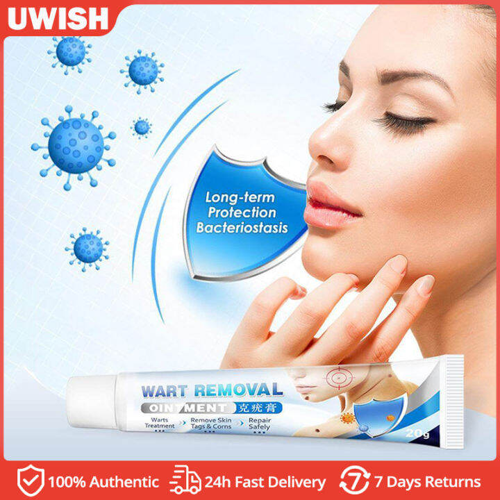 UWISH Wart Removal Cream，Wart Removal Ointment Body Warts Removal Cream