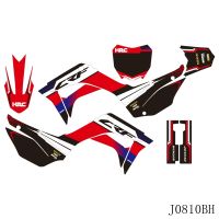 Full Graphics Decals Stickers Custom Number Name For HONDA CRF110F CRF110 CRF 110 CRF 110F 2019 2020 2021 2022 2023