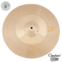 Centent B10A-8S แฉ ขนาด 8 นิ้ว แบบ Splash Cymbals จาก ซีรีย์ B10 Age ทำจากทองแดงผสม (Bronze Alloy โลหะผสมบรอนซ์ 90% + ทองแดง 10%)