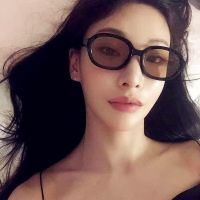 HKNA 2022 Small Oval Sunglasses Women Vintage Glasses Women Eyewear Luxury Brand Designer Sun Glasses Women Hip-Hop Men UV400