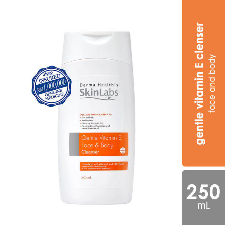 Alpro Pharmacy Skinlabs Gentle Vitamin E Face & Body Cleanser 250ml