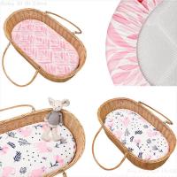 1 Pc Newborn Bedding Soft Baby Sheets Bassinet Pads with Lovely Pattern Infanette Mat Toddler Mattresses Pads