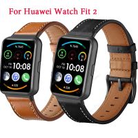 Genuine Leather Strap For Huawei Watch Fit 2 Smart Watch Band Accessories Replace Belt Wristband For Huawei Watch Fit 2 Bracelet Straps