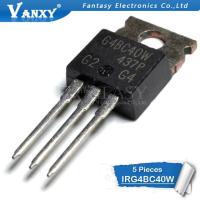 5 pcs IRG4BC40W TO220 G4BC40W PARA-220 40A IRG4BC40 IGBT 600 v original novo