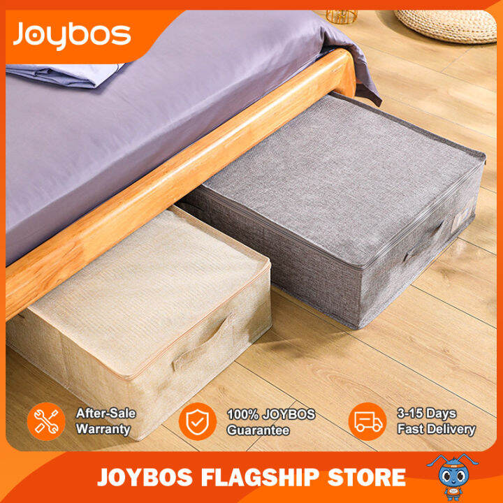 joybos Folding Storage Box Fabric Quilt Underwear Storage
