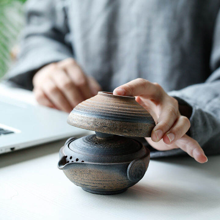 สโตนแวร์สไตล์ญี่ปุ่น-quik-cup-a-pot-of-a-cup-retreat-wood-tureen-1-people-office-outdoor-travel-tea-set-sopera-de-ceramica