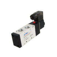 AC220V 4.8W 12PT 2ตำแหน่ง5 Way Air Solenoid Valve 4V410-15