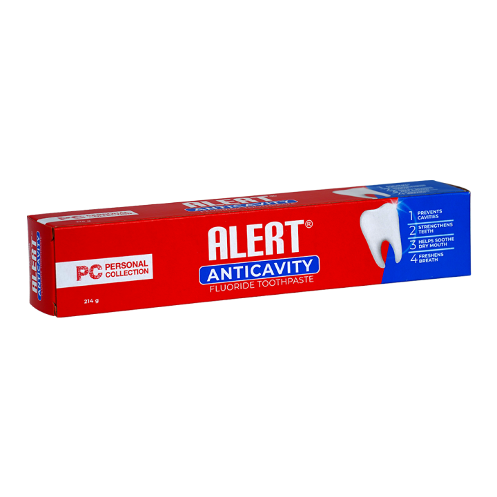 Fluoride Toothpaste ALERT ANTICAVITY FLUORIDE TOOTHPASTE 214 G Lazada PH