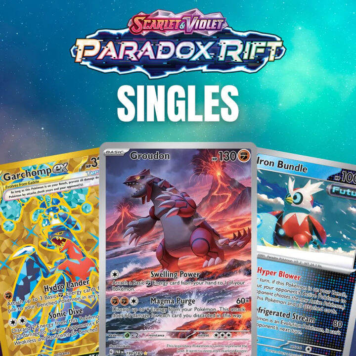 Paradox Rift Singles 5 - | Common Uncommon Rare | Pokemon TCG | Lazada PH