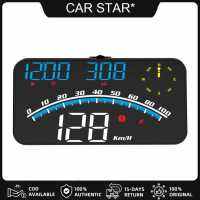 [COD Available] 5.5in Digital Speedometer Speeding Alarm KMH/MPH for All Vehicles (Blue White)