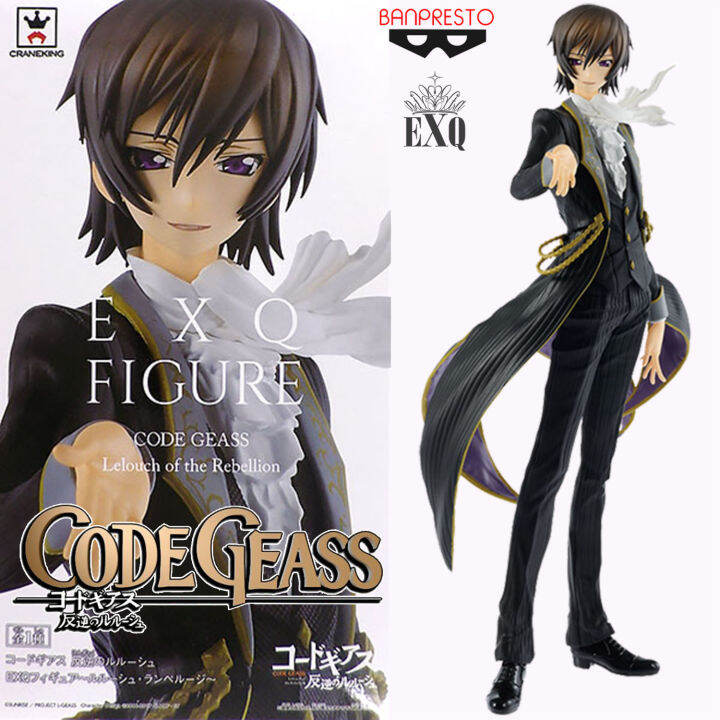 Model โมเดล ของแท้ 100 Banpresto Exq จากการ์ตูน Code Geass Lelouch Of The Rebellion โค้ด กีอัส 9197