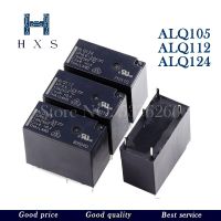 5ชิ้นรีเลย์ Alq105 Alq112 Alq124 Jq1p-5v-F Jq1p-12v-F Jq1p-24v-F 10a รีเลย์5pin