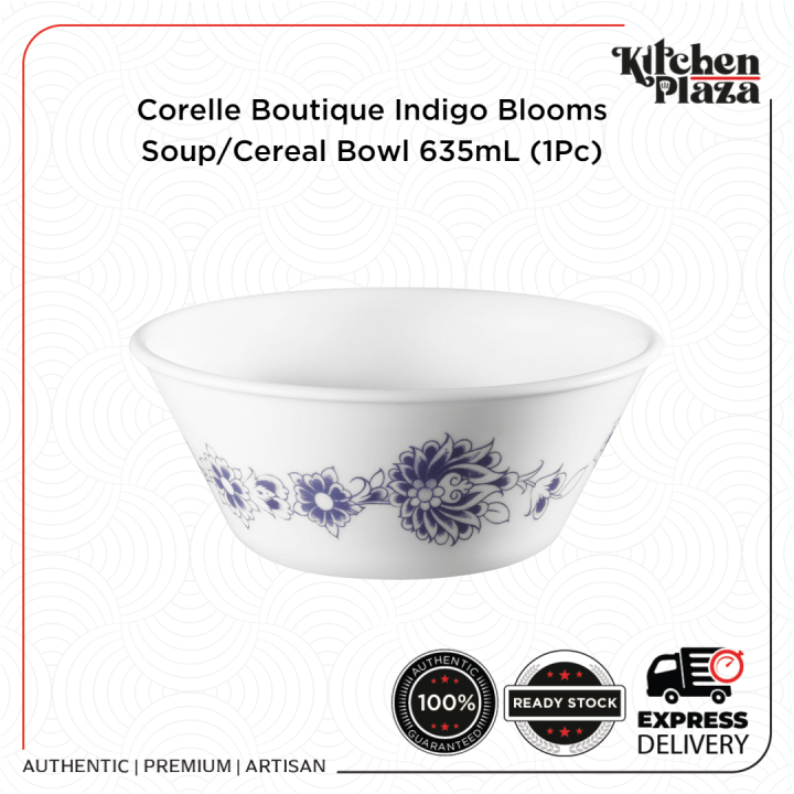 Loose Corelle Boutique Indigo Blooms Soup Cereal Bowl 635mL 1Pc