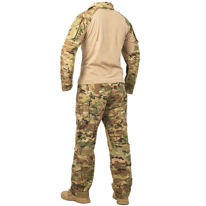 mege-tactical-camouflage-military-combat-uniform-set-shirts-cargo-pants-with-pads-g3-outdoor-soldier-paintball-clothing