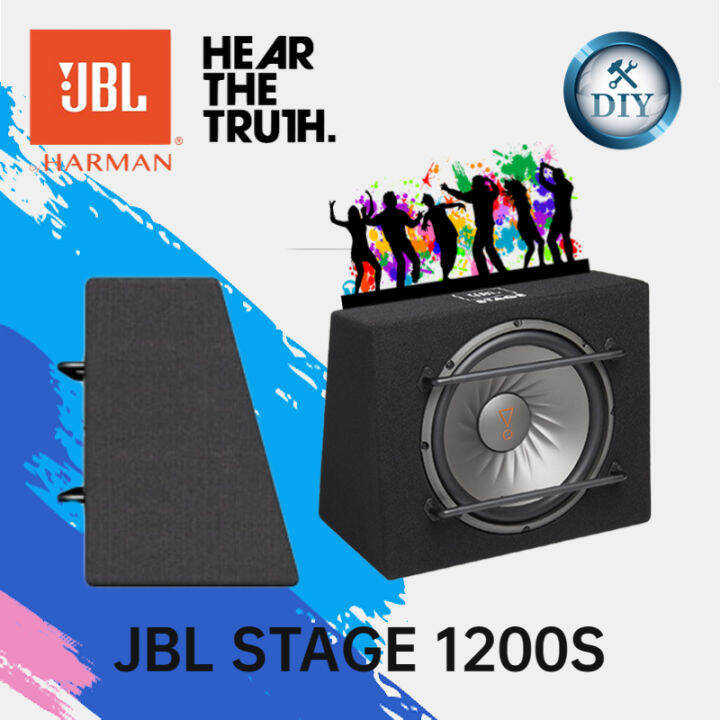 JBL STAGE 1200S ลำโพงซับวูฟเฟอร์ ซับบ๊อก SUBBOX ซับวูฟเฟอร์ 12นิ้ว พร้อมตู้แบนพาส สูตรตู้ลงตัว