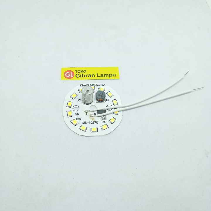 PCB Mata Lampu LED 12w Tanpa Driver - LED AC 12 Watt DOB Mesin LED ...