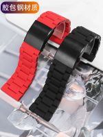 suitable for SEVENFRIDAY Plastic clad steel watch with Diesel DZ7370DZ7396 Red Devil Black Warrior watch chain male