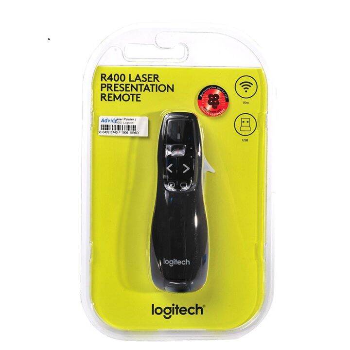 Logitech ] Laser Pointer R400 รับประกัน Lazada.co.th