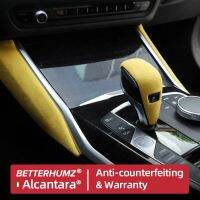 Alcantara Wrap For BMW G20 G28 F36 325I Center Console Side Trim Strips Gear Shift Knob Cover Sticker Car Interior Accessories