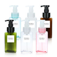 【COD&amp;Ready Stock】250/450/650ml New Plastic Clear Shower Gel Shampoo Soap Dispenser Liquid Foaming Bottle