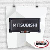 กรอบป้ายทะเบียน RALLIART LICENSE PLATE (1 ชุด มี 2 ชิ้น)