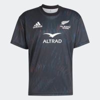 ขายเสื้อคุณภาพดีที่สุด 2023 New Zealand Training Rugby Shirt Jersey Suit s-5xl