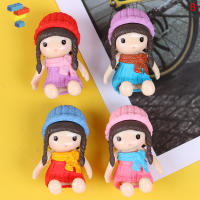 Dcapoknk 4pcs Pretty Girl Miniature fingure บอนไซตกแต่งมินิ Fairy Garden เครื่องประดับ