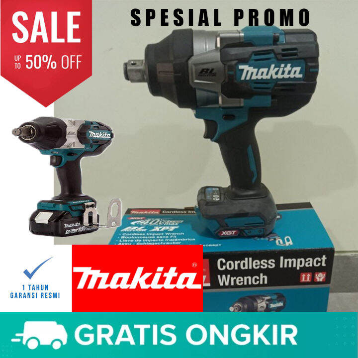 Impact Wrench MAKITA APR JAPAN 48v Jld Baterai Cordless Fullset Mesin ...