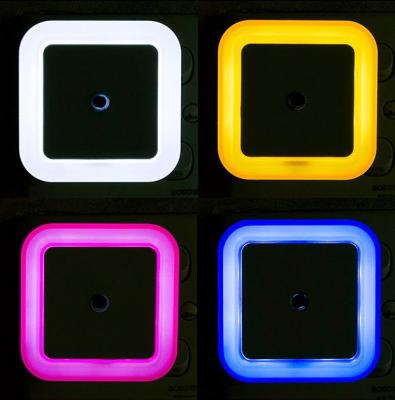 【LF】 Miniluminária noturna com sensor novidade com tomada estilo eu e us lâmpada quadrada para o quarto romântico luzes coloridas