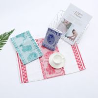 50*68CM Cotton Table Napkins Cotton Kitchen print Pattern Tea Towel Absorbent Dish Cleaning Towels Cocktail Napkin For Weddings Dish Cloth  Towels