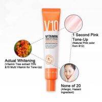 (พร้อมส่ง ถูกสุด ส่งไว) Some By Mi V10 Vitamin Tone Up Cream 50ml.ครีมวิตามินซีสูตรเข้มข้นจากผลไม้