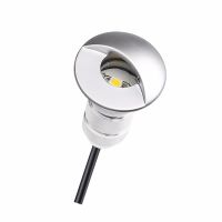 【LZ】◆  Holofote para decoração de jardim f101a iluminação de chão embutida para escada ambientes externos lâmpada de passo subterrânea baixa tensão de 12v